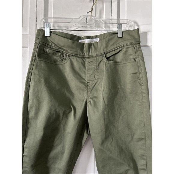 Levi's 94455-0019 Women's Totally Shaping Skinny Jeans - Olive Green Size 10s - Picture 3 of 8